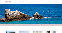 Desktop Screenshot of bella-liguria.de